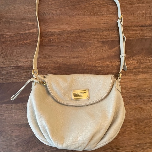 Marc by Marc Jacobs crossbody bag in grey leather - Picture 1 of 11